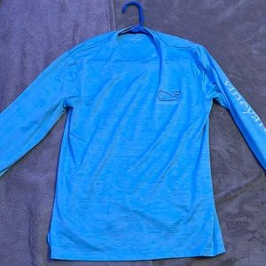 Whale Logo Long-Sleeve Harbor Performance Tee (Never Worn)